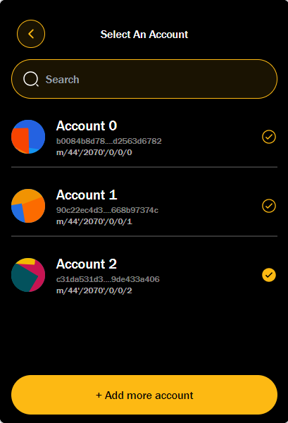 Manage Account